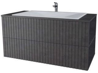 Тумба под раковину Stella Polar Дэрри 100см бетон/цемент SP-00001038